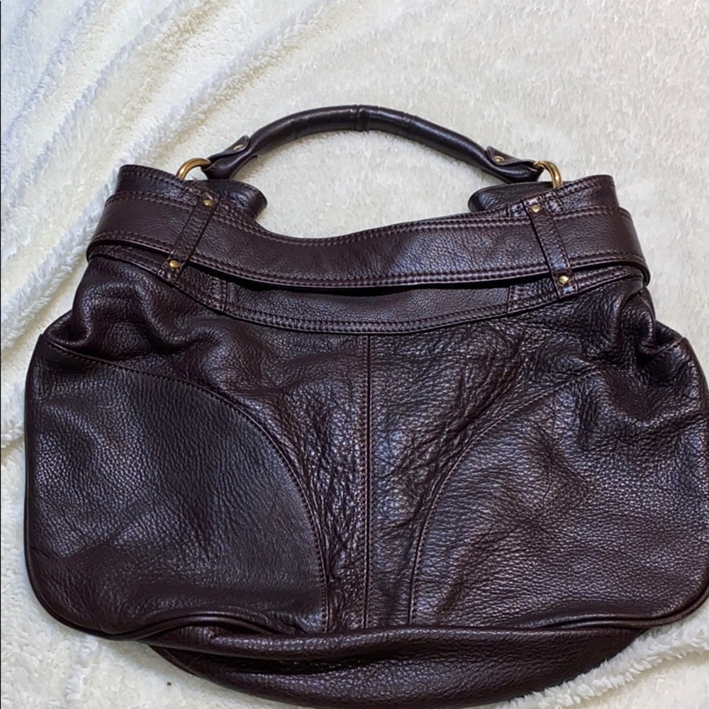 Steve Madden large soft leather satchel bag. - Picture 2 of 12